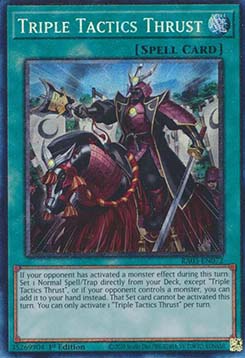 Triple Tactics Thrust (V.6 - Collectors Rare)