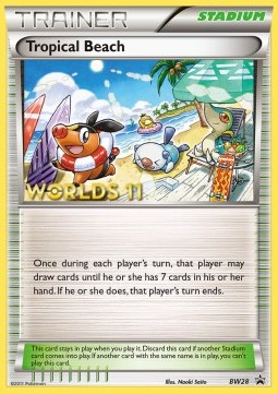 Tropical Beach (BW 28)