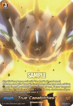 True Capabilities! [D Format] (V.2 - Feature Rare)