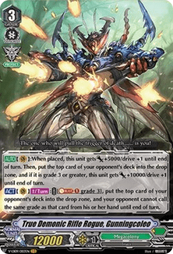 True Demonic Rifle Rogue, Gunningcoleo [V Format] (V.1 - Vanguard Rare)
