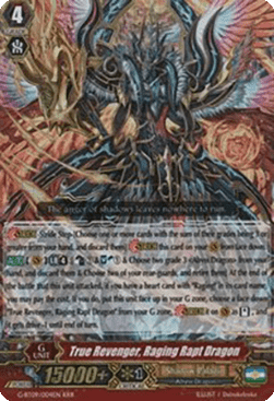 True Revenger, Raging Rapt Dragon [G Format] (V.2 - Triple Rare)