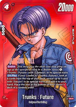 Trunks : Future (SB02-011) [Fusion World]