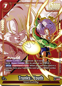 Trunks : Youth (FB08-016) [Fusion World] (V.2 - Alternate Art)