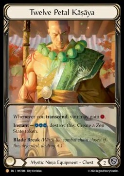 Twelve Petal Kasaya (Extended Art Cold Foil)
