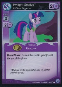 Twilight Sparkle *All-Team Organizer* (V.2 - Foil)