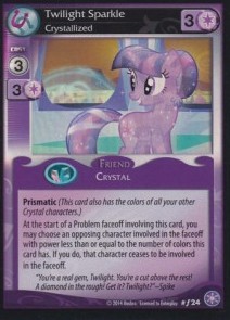 Twilight Sparkle *Crystallized* (V.2 - Foil)