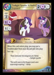 Twilight Sparkle & Rarity *Exposed!*