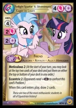 Twilight Sparkle & Silverstream *Eager to Learn*