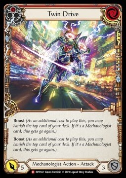 Twin Drive (Rainbow Foil)