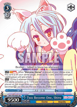 Two Become One, Shiro (V.1 - Double Rare)