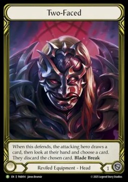 Two-Faced (Cold Foil Golden)