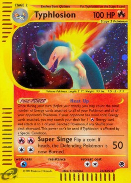 Typhlosion  (EX 28)