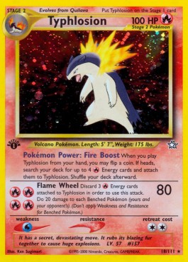 Typhlosion  (NG 18)