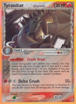 Tyranitar δ Delta Species  (DS 16)