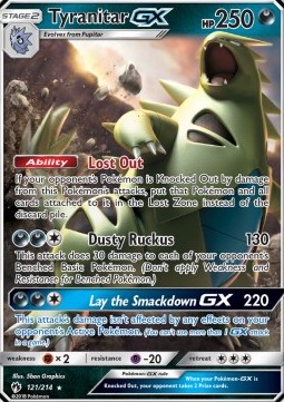 Tyranitar GX  (LOT 121)