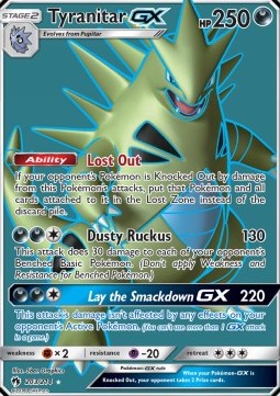 Tyranitar GX  (LOT 203)