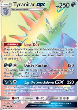 Tyranitar GX  (LOT 223)