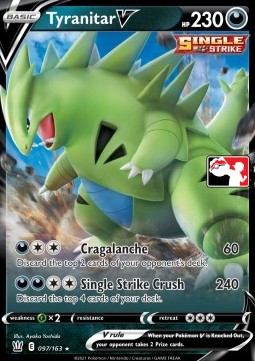 Tyranitar V  (PPS1 BST 097)