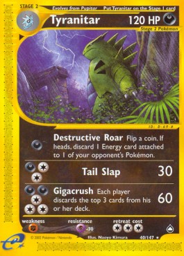 Tyranitar  (AQ 40)
