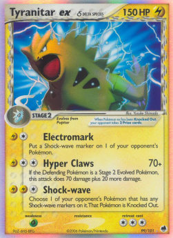 Tyranitar ex δ Delta Species  (DF 99)
