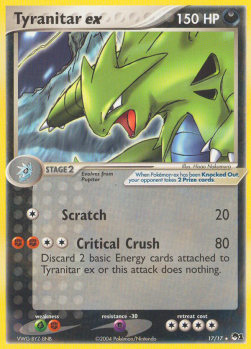 Tyranitar ex  (POP1 17)