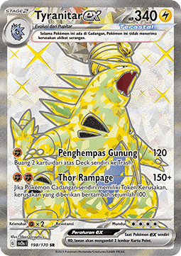 Tyranitar ex  (SV3s 198)