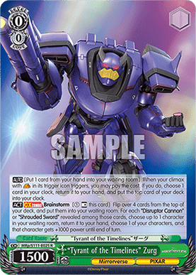 “Tyrant of the Timelines” Zurg (V.1 - Rare)