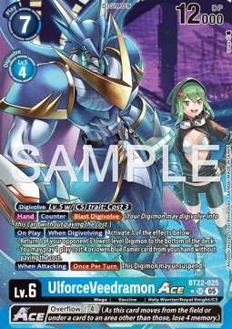 UlforceVeedramon Ace (BT22-025) (V.2)