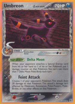 Umbreon δ Delta Species  (DS 17)