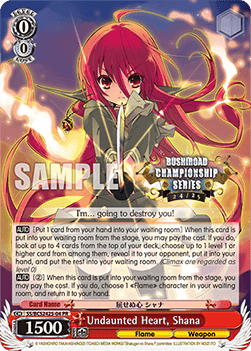 Undaunted Heart, Shana (V.1 - Promo)