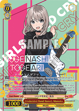 (Undecided Band Name), Momoka (V.2 - Parallel Foil)