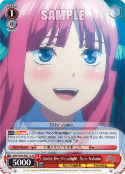 Under the Moonlight, Nino Nakano (V.2 - Super Rare)
