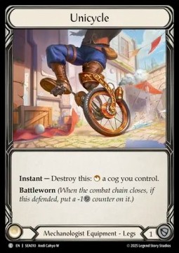 Unicycle (Cold Foil)