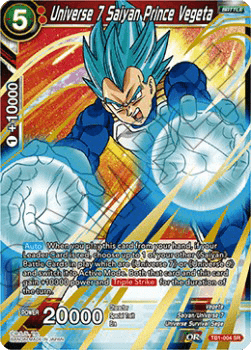 Universe 7 Saiyan Prince Vegeta