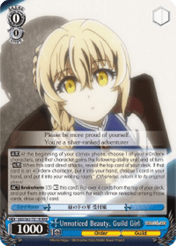 Unnoticed Beauty, Guild Girl (V.2 - Triple Rare)