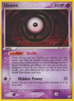 Unown [O]  (UF O-28)