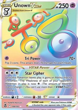 Unown VSTAR  (SIT 199)