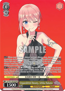 Unparalleled Beauty, Ichika Nakano (V.2 - Overframe Rare)