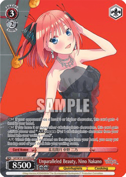 Unparalleled Beauty, Nino Nakano (V.2 - Overframe Rare)