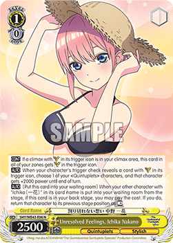 Unresolved Feelings, Ichika Nakano (V.1 - Common)