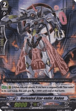 Unrivaled Star-vader, Radon [G Format]