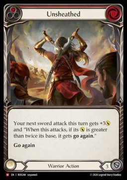 Unsheathed (Rainbow Foil)