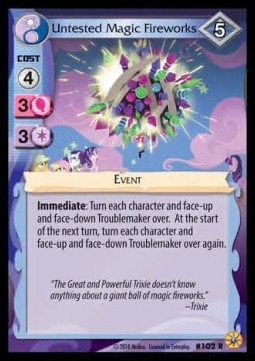 Untested Magic Fireworks