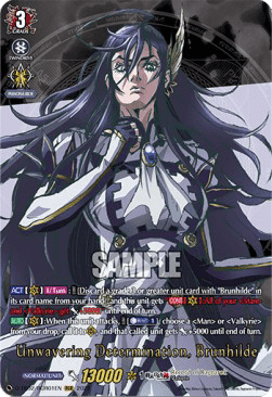 Unwavering Determination, Brunhilde [D Format] (V.2 - Feature Rare)