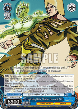 Unyielding Battle, Weather Forecast & W.F (V.1 - Common)