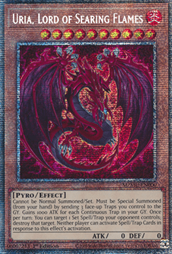 Uria, Lord of Searing Flames (V.1 - Starlight Rare)