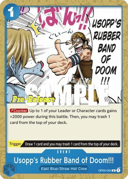 Usopp's Rubber Band of Doom!!! (OP03-054)