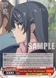 Usual Way Home, Mai Sakurajima (V.2 - Super Rare)