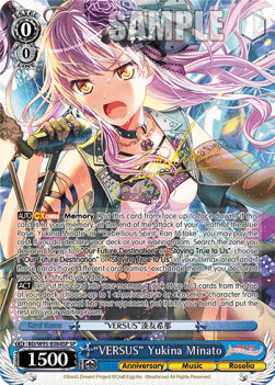 "VERSUS" Yukina Minato (V.2 - Special Rare)