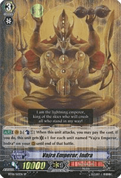 Vajra Emperor, Indra [G Format] (V.1 - Special Parallel)